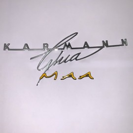 Emblema traseiro assinatura  Karmann Ghia